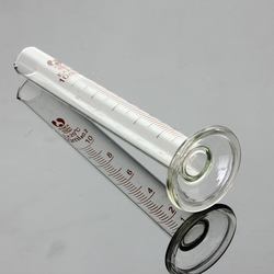 10ml Glass Graduated Measuring Cylinder Tube With Round Base And Spout 3 10ml Glass Graduated Measuring Cylinder Tube With Round Base And Spout - Image 3