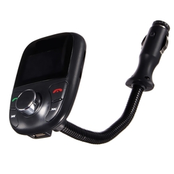 Car Kit Hands Free MP3 Play FM Transimittervs Lcd Display USB TF 2 Car Kit Hands Free MP3 Play FM Transimittervs Lcd Display USB TF - Image 2