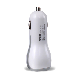 SDC220 Dual USB Universal Car Charger For Mobile Phone iPAD 1