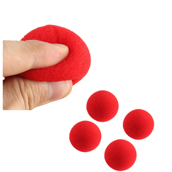 10PCS Close Up Magic Street Trick Soft Sponge Ball Props Clown Nose 3 10PCS Close Up Magic Street Trick Soft Sponge Ball Props Clown Nose - Image 3