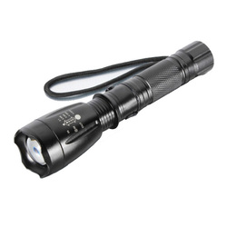 MECO T6 5 Modes 2000LM Zoomable LED Flashlight 18650/AAA 2