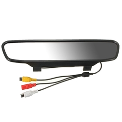 Car TFT LCD Monitor Mirror Wireless Reversing Rear View Backup Camera 12V 1