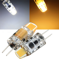 G4 1W COB Filament LED Spot Lightt Bulb Lamp Warm/Pure White AC/DC 10-20V 1