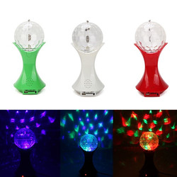 World Cup Rotating RGB LED Stage Light With Sound Mode MP3 Remote Controller U Disk 1 World Cup Rotating RGB LED Stage Light With Sound Mode MP3 Remote Controller U Disk