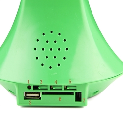 World Cup Rotating RGB LED Stage Light With Sound Mode MP3 Remote Controller U Disk 6 World Cup Rotating RGB LED Stage Light With Sound Mode MP3 Remote Controller U Disk - Image 6