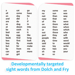 Sight Words Flashcards, Pre-K 5 Sight Words Flashcards, Pre-K - Image 5