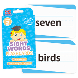 Sight Words Flashcards, Second Grade 2