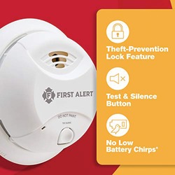 FIRST ALERT(R) 0827B 10-Year Sealed-Battery Ionization Smoke Alarm 3 FIRST ALERT(R) 0827B 10-Year Sealed-Battery Ionization Smoke Alarm - Image 3