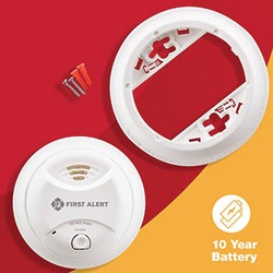 FIRST ALERT(R) 0827B 10-Year Sealed-Battery Ionization Smoke Alarm 4 FIRST ALERT(R) 0827B 10-Year Sealed-Battery Ionization Smoke Alarm - Image 4