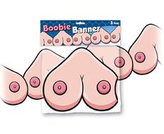 Boobie Banner 3 Feet
