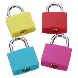 Travel Mini Brass Padlock with 2 keys Set Luggage Suitcase Bag Safe Secure Lock 2