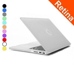 Cover Logo Frosted Surface Matte Hard Cover Laptop Protective Case For Macbook Pro Retina 15.4 Inch 2