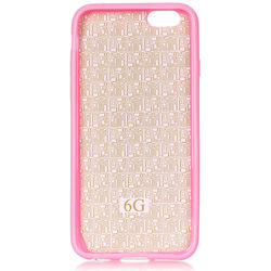 Pink Tribe Pattern Back Holder Case For iPhone 6 6s 2