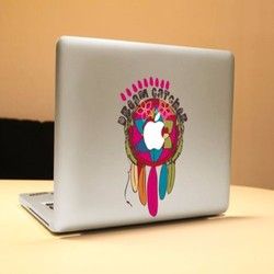 Indian Feathers Thin Vinyl Digital Sticker Skin Decals Cover Laptop Skin For Apple Macbook 1