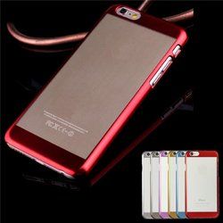 For Apple iPhone 6/6S 4.7'' Case Ultra Thin Luxury Metal Electroplate Back Cover Case 2