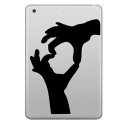 Hat Prince Double Hands Decorative Decal Removable Bubble Free Sticker For iPad 9.7 Inch 1