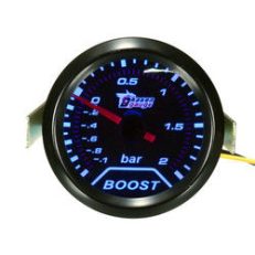 2inch 52mm Universal Car Auto LED Turbo Boost Vacuum Press Gauge Meter Bar Pointer