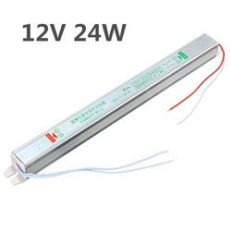 IP20 AC200V-264V To DC12V 24W Switching Power Supply Driver Adapter