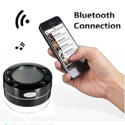 Mini IPX7 Waterproof Shockproof Wireless Stereo bluetooth Speaker Temperature Humidity Display 1