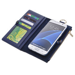 Removable PU Leather Wallet Case For Samsung Galaxy S7 Edge 2 Removable PU Leather Wallet Case For Samsung Galaxy S7 Edge - Image 2