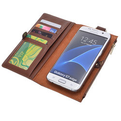 Removable PU Leather Wallet Case For Samsung Galaxy S7 Edge 4 Removable PU Leather Wallet Case For Samsung Galaxy S7 Edge - Image 4