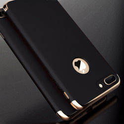 3 In 1 Plating Ultra Thin Hard PC Case Cover For iPhone 7 Plus/8 Plus 2