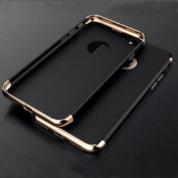 3 In 1 Plating Ultra Thin Hard PC Case Cover For iPhone 7 Plus/8 Plus 4