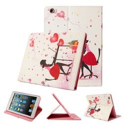 Cute Magnetic PU Leather Stand Smart Case Back Cover For iPad Air 2 2