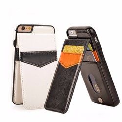 Card Holder PU Leather Shockproof Case For iPhone 7 1