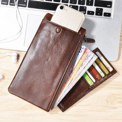 CaseMe Simple Vertical Zipper Multifunctional Card Slots Wallet Bag For 5.5 Inch Smartphone 1 CaseMe Simple Vertical Zipper Multifunctional Card Slots Wallet Bag For 5.5 Inch Smartphone