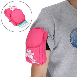 Multifunctional Double Layer Sport Running Adjustable Waist Bag Arm Bag for Phone Under 6.3-inch 5 Multifunctional Double Layer Sport Running Adjustable Waist Bag Arm Bag for Phone Under 6.3-inch - Image 5