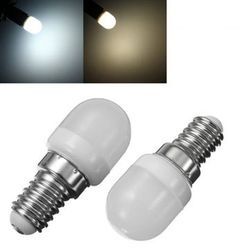 E14 1.5W Mini LED White/Warm White Light Bulb Home Chandelier Refrigerator Lamp AC200-240V 1