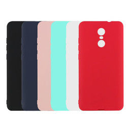Candy Color Scrub TPU Soft Protective Case For Xiaomi Redmi Note 4/Redmi Note 4X 4G+64G 1