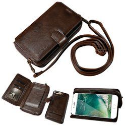 Floveme Detachable Zipper Wallet Case For iPhone 7 Plus/8 Plus 1