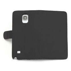 PU Leather Flip Wallet Card Slot Braceket Case For Samsung Galaxy Note 4 2