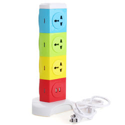 Alardor Four Tiers Rotating Socket Patch Panel USB Plug Board Surge Protection Power Strip 2 Alardor Four Tiers Rotating Socket Patch Panel USB Plug Board Surge Protection Power Strip - Image 2