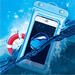 USAMS YD007 IPX8 Waterproof Touch Screen Gasbag Floating Phone Bag Shockproof Airbag Bumper Case 1