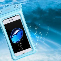 USAMS YD007 IPX8 Waterproof Touch Screen Gasbag Floating Phone Bag Shockproof Airbag Bumper Case 3 USAMS YD007 IPX8 Waterproof Touch Screen Gasbag Floating Phone Bag Shockproof Airbag Bumper Case - Image 3