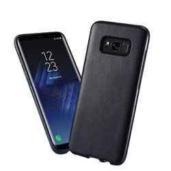 KISSCASE Hybrid Soft TPU + PU Leather Ultra Thin Cover Case for Samsung Galaxy S8 Plus 2