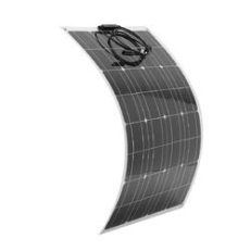 Elfeland?® EL-01 80W 12V Semi Flexible Solar Panel With 1.5m Cable For RV Boat Battery Charger