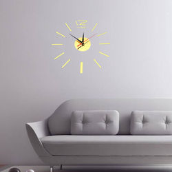 3D DIY Acrylic Mirror Sticker Wall Clock For Home Decoration Living Room Art Clock 3 3D DIY Acrylic Mirror Sticker Wall Clock For Home Decoration Living Room Art Clock - Image 3