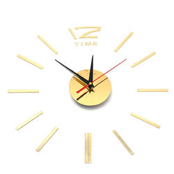 3D DIY Acrylic Mirror Sticker Wall Clock For Home Decoration Living Room Art Clock 6 3D DIY Acrylic Mirror Sticker Wall Clock For Home Decoration Living Room Art Clock - Image 6