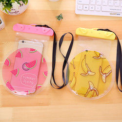 Universal PVC Fruit Shape IPX8 Waterproof Phone Case Under Water Dry Bag for iPhone Samsung Xiaomi 3 Universal PVC Fruit Shape IPX8 Waterproof Phone Case Under Water Dry Bag for iPhone Samsung Xiaomi - Image 3