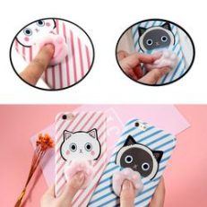Bakeey?„? Cartoon 3D Squishy Squeeze Slow Rising Cat Claws Soft TPU Case for iPhone 6 6s& 6Plus 6sPlus