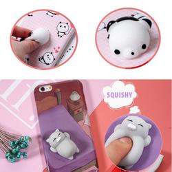Bakeey?„? Cartoon 3D Squishy Squeeze Slow Rising Cat Panda Soft TPU Case for iPhone 6 6s& 6Plus 6sPlus 2