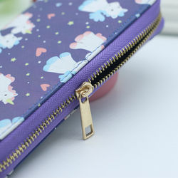 Multifunctional Women Pattern Zipper Bag Long Wallet Purse Phone Case for iPhone Samsung Xiaomi Non-original 6