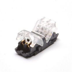 5Pcs 2 Pin Quick Splice Wire Terminals Crimp Connectors for 22-20AWG LED Strip Cable Crimping 3 5Pcs 2 Pin Quick Splice Wire Terminals Crimp Connectors for 22-20AWG LED Strip Cable Crimping - Image 3