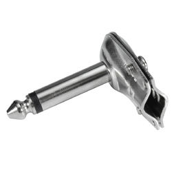 Right Angle Jack Plug Connectors Mono 6.3mm Pan Cake 1/4 Inch Plug 2 Right Angle Jack Plug Connectors Mono 6.3mm Pan Cake 1/4 Inch Plug 1