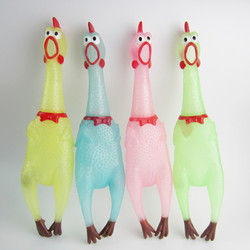 Squeeze Luminous Screaming Chicken Sound Toys Squeaker Stress Relievers Gift Random Color 2 Squeeze Luminous Screaming Chicken Sound Toys Squeaker Stress Relievers Gift Random Color - Image 2