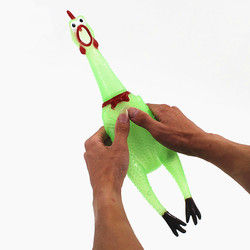 Squeeze Luminous Screaming Chicken Sound Toys Squeaker Stress Relievers Gift Random Color 3 Squeeze Luminous Screaming Chicken Sound Toys Squeaker Stress Relievers Gift Random Color - Image 3